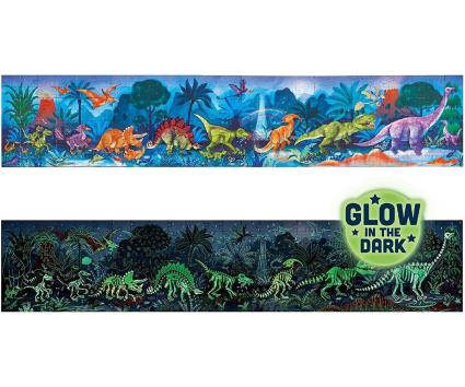 Puzzle Dinossauro Fluorescente