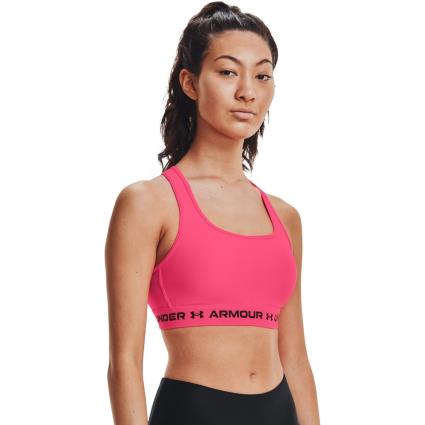 Under Armour Moderate Support Sports Bra ® Crossback Rosa XS