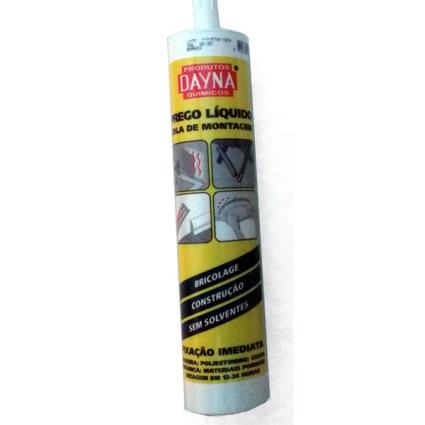 Prego Liquido/ Cola de montagem (Dayna) 300ml/ branco