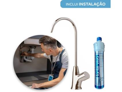 Filtro de Água FONTE VIVA Eco Tap - Com Instalação
