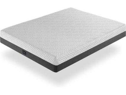 Colchão SHAULA Cosmo (Branco, Cinzento, Azul - Espuma, Molas Ensacadas - 105x180 cm)