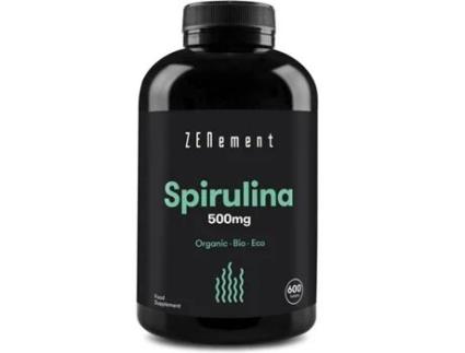 Suplemento Alimentar ZENEMENT Spirulina (600 Comprimidos)