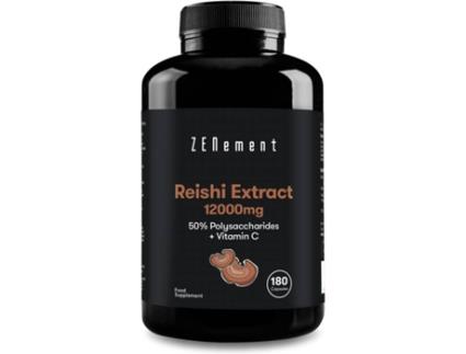 Suplemento Alimentar ZENEMENT Reishi Extract 12000mg (180 Cápsulas)