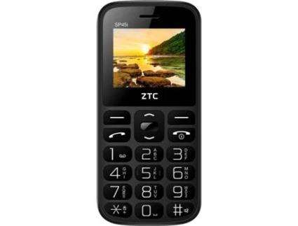 Telemóvel Sénior ZTC SP45I BK (Outlet Grade A)
