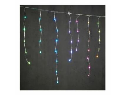 CORTINA LED EFEITO CARAMBINA MULTICOR - ELEKTRO3