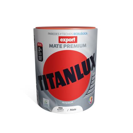 TINTA VINÍLICA LAVÁVEL EXPORT BRANCA DECORAÇÃO 750ml TITANLUX F31110034 - TITAN