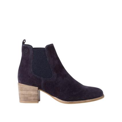 Botas em pele Paula