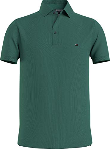 Polo slim em malha piqué stretch