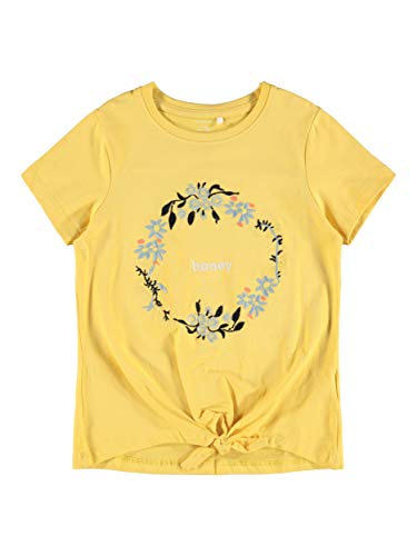T-shirt de mangas curtas, com nó, 7-14 anos