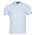 Polos mangas curta POLO CINTRE SLIM FIT DETAILS DE COL ET DETAILS DE MANCHES EN COT  Azul Disponível em tamanho para homem. XXL,S,M,L,XL.Homem > Roupas > Polos