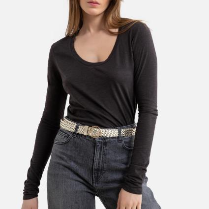 Camisola com gola redonda e mangas compridas, JACKSONVILLE