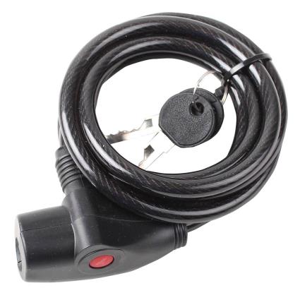 Cabo antiroubo 8mm x 1,8m  2 chaves s&l