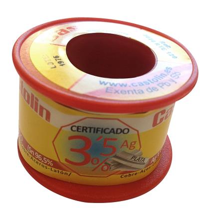Bobine de estanho  PRATA 100G