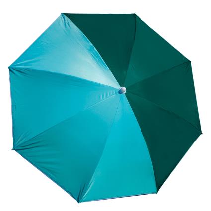 Guarda-Sol UPF50+ com abas laterais removíveis Azul Verde Escuro