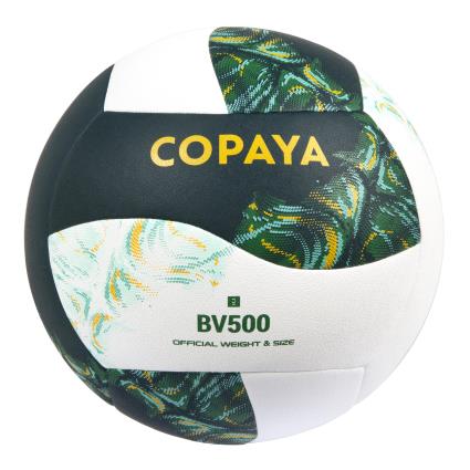 BOLA DE VÓLEI DE PRAIA REPLICA HÍBRIDA VERDE BRANCO