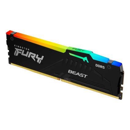 Memoria Kingston 32GB DDR5 5200MHz Fury Beast RGB (KF552C40BBA-32)