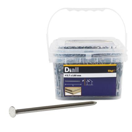 Prego cabeça chata 2,7x60 5k