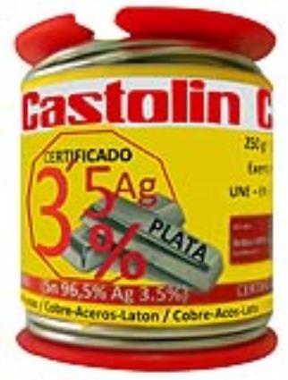 Bobine de estanho  PRATA 250G