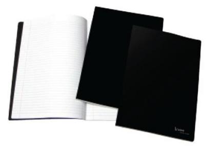 Caderno Liso Capa Preta A4 