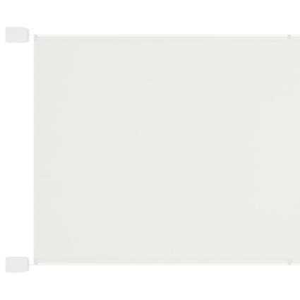 vidaXL Toldo vertical 100x420 cm tecido oxford branco