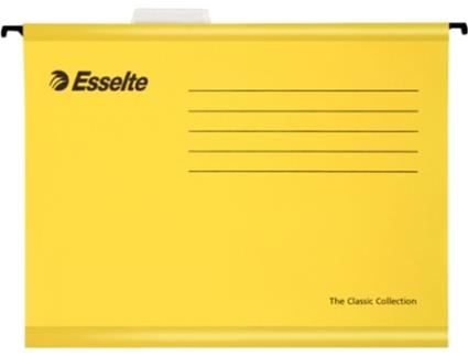 Capa Suspender DIN A4 345MMAMARELO 25UN