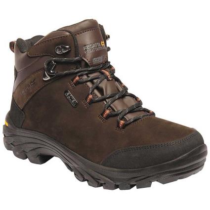 Regatta Burrell Leather Hiking Boots Castanho EU 46