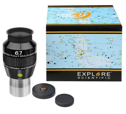 Explore Scientific Eyepiece 1,25´´ 82° 6,7mm Preto