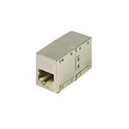ADAPTADOR CAT.6 RJ45 PARA EMPALMAR DOIS CABOS RJ45 EMBALADO
