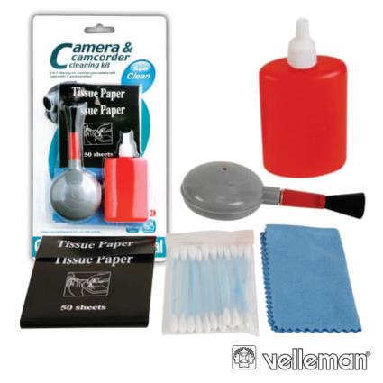 Kit De Limpeza Para Câmara E Lentes 