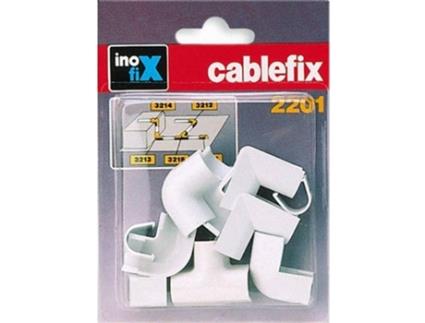 SORTIDOS DE CONEXÃO PARA CABLEFIX CINZENTO METALIZADO (BLISTER 10UN)  2201