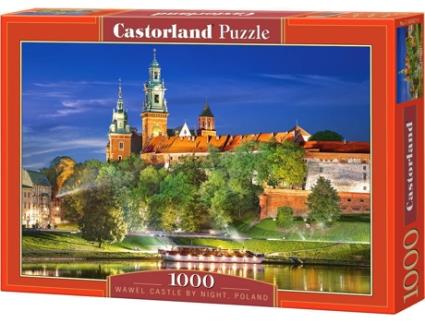 Puzzle  Wawel Castle by night, Poland (1000 Peças)