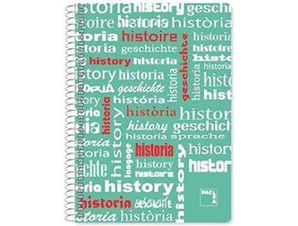 Caderno Com Espiral Sam Historia - A4