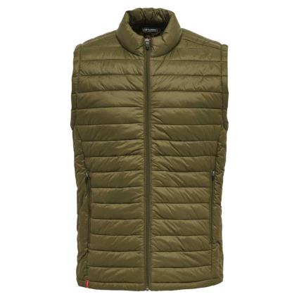 Hummel Red Quilted Vest Verde S
