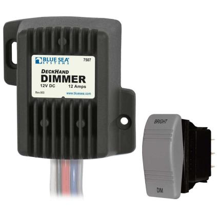 Blue Sea Systems Deckhand Dimmer 12a 12v Preto