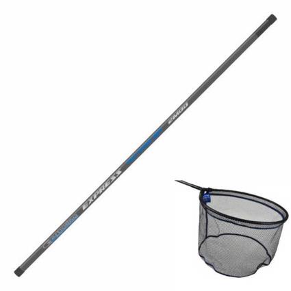 Garbolino Express Put Over Landing Net Handle Azul 4.00 m