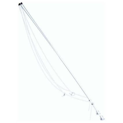 Dock Edge Premium Mooring Whip Branco 4.27 m