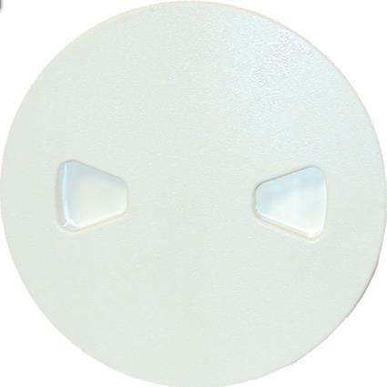 T-h Marine Sure-seal™ 6 Screw Out Deck Plate Branco 6´´