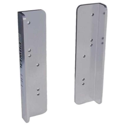 Cook Mfg Static Jack Plate Vertical Extension Prateado 5´´