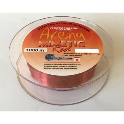 Estanfish Arena 1000 M Monofilament Vermelho 0.240 mm