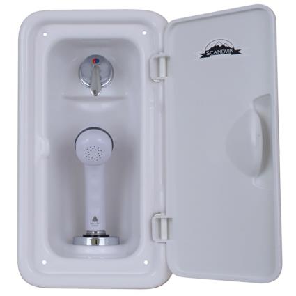 Scandvik Euro Vertical Box Shower Branco