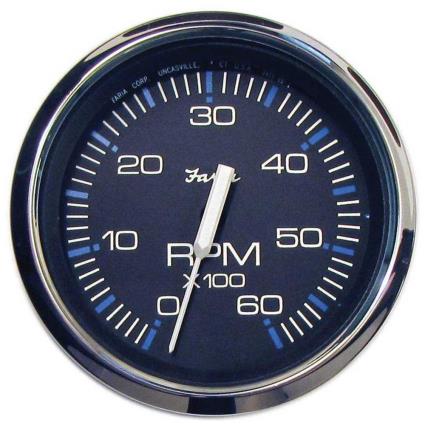 Faria Chesapeake 6000rpm Gauge Preto