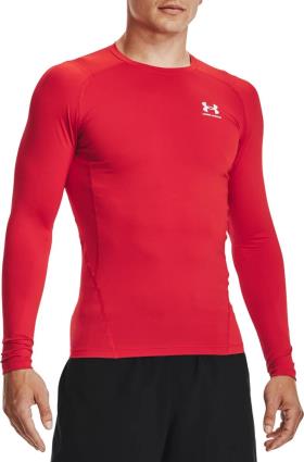 Camiseta de manga comprida Under Armour UA HG Armour Comp LS-RED