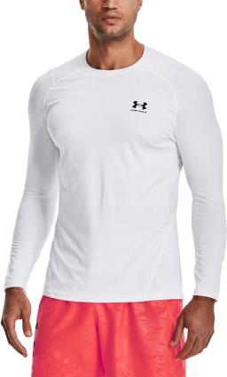 Camiseta de manga comprida Under Armour UA HG Armour Fitted LS-WHT