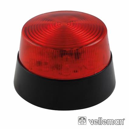 Flash Electrónico Vermelho Com 15 Leds 