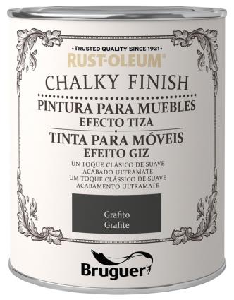 Tinta para móveis CHALKY PAINT 0.75L GRAFITE