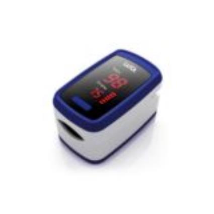 PULSÔXIMETRO DE DEDO MOD.EA1007 GRIS/VIOLETA 