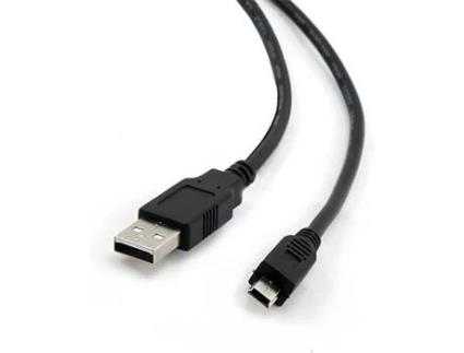Cabo USB 2.0 A para Mini USB B  PSICCP-USB2-AM 1,8 m Preto