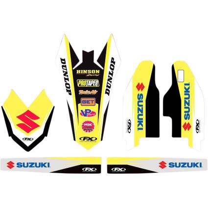 Factory Effex Suzuki Rm-z 450 18 21-50432 Graphic Kit