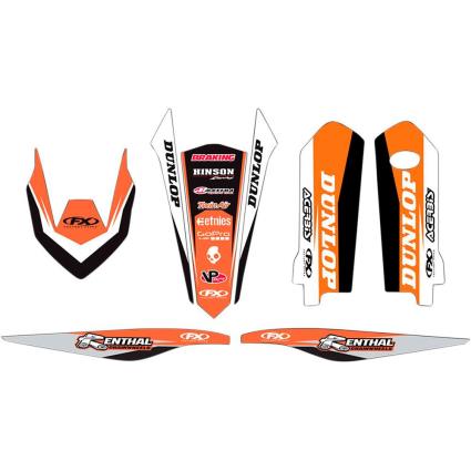 Factory Effex Ktm Sx-f 250 Factory Edition 15 19-50530 Graphic Kit
