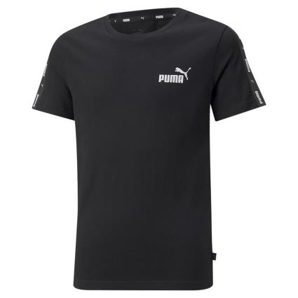 Puma Ess+ Tape Short Sleeve T-shirt Preto 5-6 Years